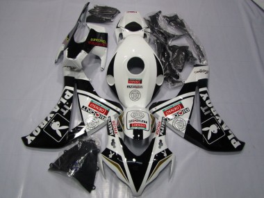 Affordable 2008-2011 Black White Denso Playboy Honda CBR1000RR Motorcycle Fairing Kits Canada