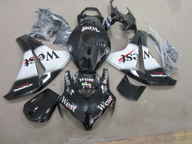 Affordable 2008-2011 Black West Honda CBR1000RR Bike Fairings Canada