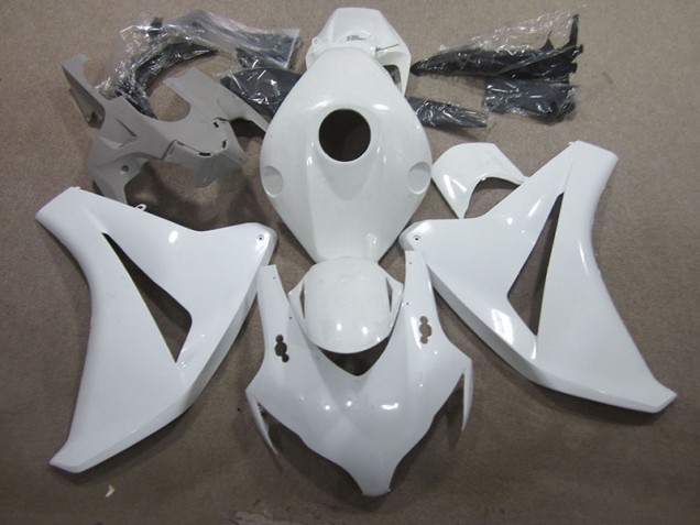 Affordable 2008-2011 White Honda CBR1000RR Motorcycle Fairing Kits Canada