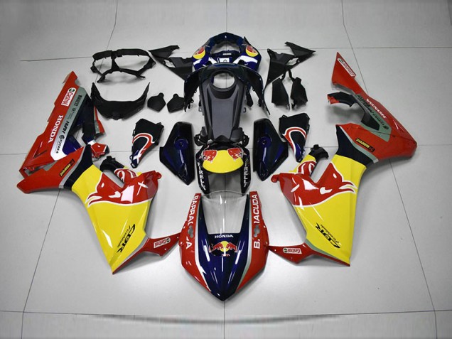 Affordable 2017-2020 Blue Yellow Red Red Bull Honda CBR1000RR Motorcycle Fairing Kit Canada