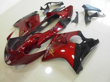 Affordable 1996-2007 Red Blackbird Honda CBR1100XX Blackbird Bike Fairings Canada
