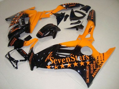 Affordable 1995-1998 Black Orange SevenStars Honda CBR600 F3 Motor Fairings Canada