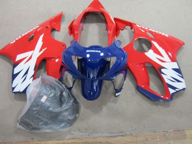 Affordable 1999-2000 Blue Red Honda CBR600 F4 Motorcycle Fairings Kits Canada