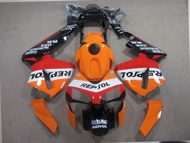Affordable 2003-2004 Orange Black Repsol Honda CBR600RR Motorcylce Fairings Canada Affordable 2003-2004 Orange Black Repsol Honda CBR600RR Motorcylce Fairings Canada