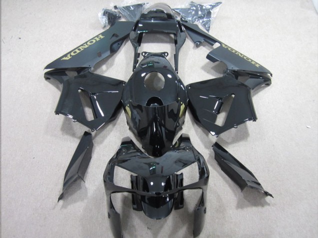 Affordable 2003-2004 Black Gold Decal Honda CBR600RR Motorbike Fairing Canada