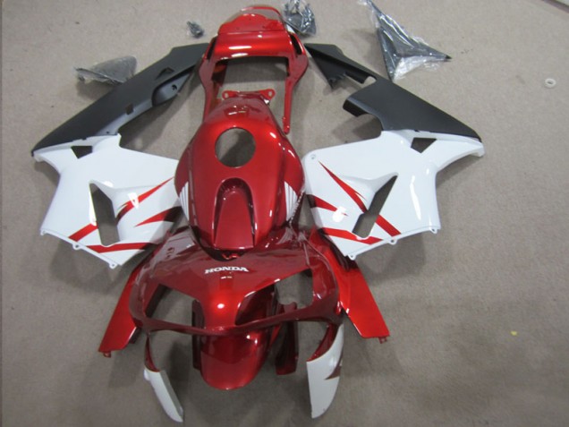 Affordable 2003-2004 Red White Honda CBR600RR Motorcycle Fairing Kit Canada Affordable 2003-2004 Red White Honda CBR600RR Motorcycle Fairing Kit Canada