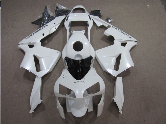 Affordable 2005-2006 White Honda CBR600RR Motorcycle Replacement Fairings Canada Affordable 2005-2006 White Honda CBR600RR Motorcycle Replacement Fairings Canada