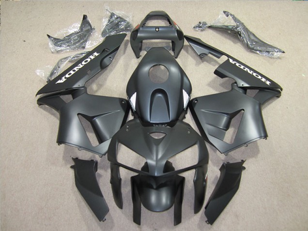 Affordable 2005-2006 Black Honda CBR600RR Motorcycle Fairings Kit Canada Affordable 2005-2006 Black Honda CBR600RR Motorcycle Fairings Kit Canada
