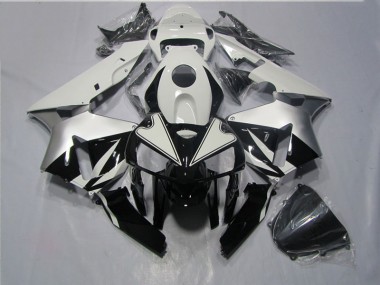 Affordable 2005-2006 Black White Honda CBR600RR Motorcycle Fairings Canada