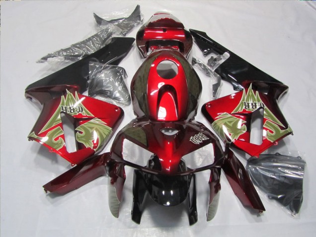 Affordable 2005-2006 Black Red Honda CBR600RR Motorbike Fairings Canada Affordable 2005-2006 Black Red Honda CBR600RR Motorbike Fairings Canada