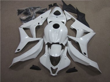 Affordable 2007-2008 White Honda CBR600RR Bike Fairings Canada