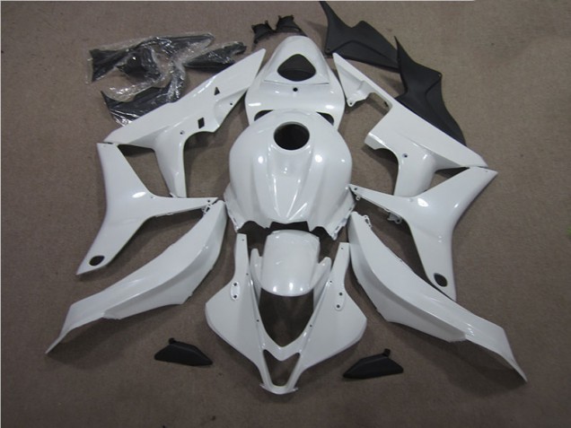 Affordable 2007-2008 White Honda CBR600RR Bike Fairings Canada Affordable 2007-2008 White Honda CBR600RR Bike Fairings Canada