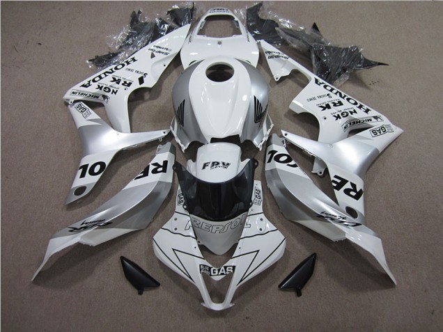 Affordable 2007-2008 Silver Repsol Honda CBR600RR Bike Fairings Canada Affordable 2007-2008 Silver Repsol Honda CBR600RR Bike Fairings Canada