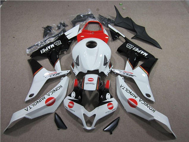 Affordable 2007-2008 Red White Black Konica Minolta MAPEI Honda CBR600RR Motorcycle Bodywork Canada Affordable 2007-2008 Red White Black Konica Minolta MAPEI Honda CBR600RR Motorcycle Bodywork Canada