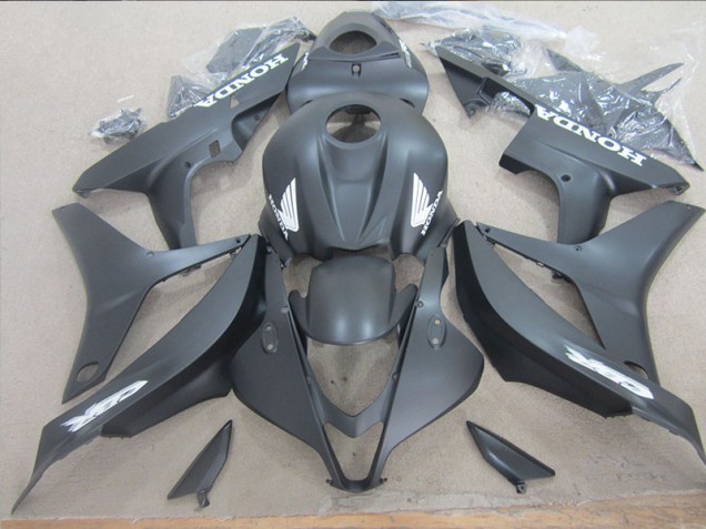 Affordable 2007-2008 Black White Decal Honda CBR600RR Motorcycle Fairing Kits Canada Affordable 2007-2008 Black White Decal Honda CBR600RR Motorcycle Fairing Kits Canada