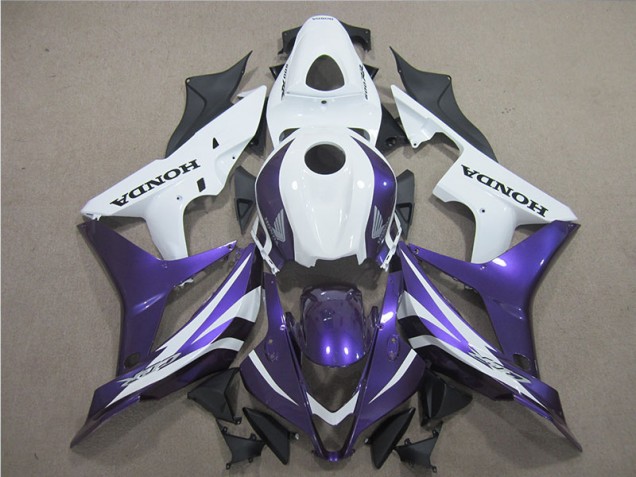Affordable 2007-2008 Purple White Honda CBR600RR Motor Bike Fairings Canada Affordable 2007-2008 Purple White Honda CBR600RR Motor Bike Fairings Canada