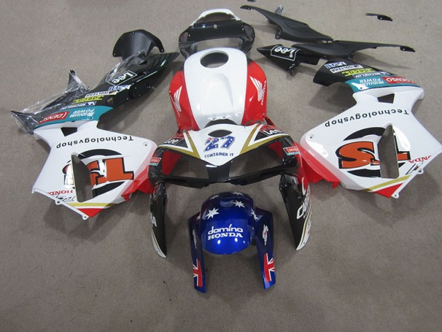 Affordable 2007-2008 White Red Blue Honda CBR600RR Motorcycle Fairings Kit Canada Affordable 2007-2008 White Red Blue Honda CBR600RR Motorcycle Fairings Kit Canada