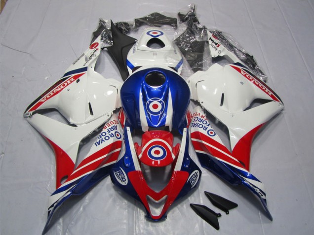 Affordable 2009-2012 White Blue Red Honda CBR600RR Motorcycle Fairing Kits Canada