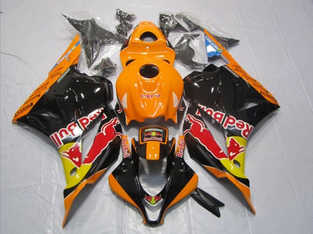 Affordable 2009-2012 Black Orange Red Bull Honda CBR600RR Motorbike Fairing Canada Affordable 2009-2012 Black Orange Red Bull Honda CBR600RR Motorbike Fairing Canada