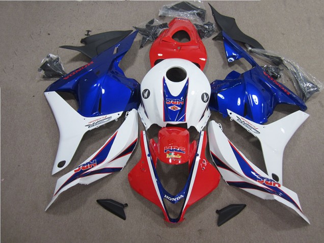 Affordable 2009-2012 Red White Blue HRC Honda CBR600RR Motorcycle Fairing Kits Canada Affordable 2009-2012 Red White Blue HRC Honda CBR600RR Motorcycle Fairing Kits Canada