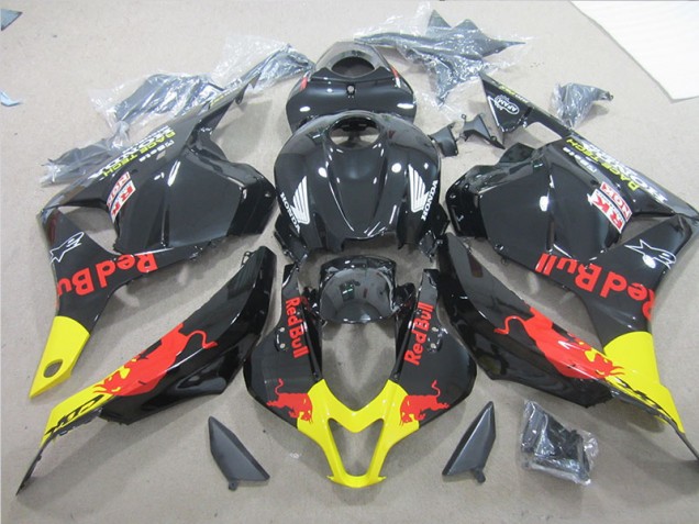 Affordable 2009-2012 Black Yellow Red Bull Honda CBR600RR Motorbike Fairings Canada Affordable 2009-2012 Black Yellow Red Bull Honda CBR600RR Motorbike Fairings Canada