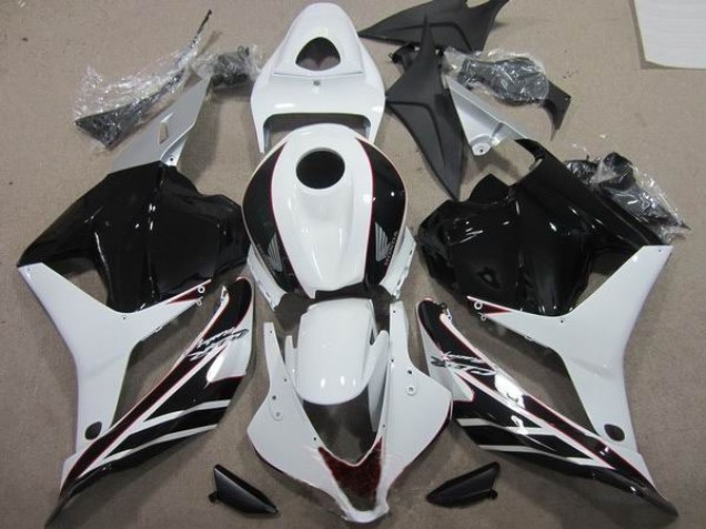 Affordable 2009-2012 Black White Honda CBR600RR Motorcycle Fairings Canada Affordable 2009-2012 Black White Honda CBR600RR Motorcycle Fairings Canada