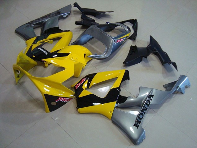 Affordable 2000-2001 Yellow Silver Honda CBR900RR 929 Motorcycle Fairing Canada Affordable 2000-2001 Yellow Silver Honda CBR900RR 929 Motorcycle Fairing Canada