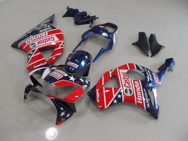 Affordable 2002-2003 Blue Red Cycle World Castrol Honda CBR900RR 954 Motorcycle Fairing Kit Canada Affordable 2002-2003 Blue Red Cycle World Castrol Honda CBR900RR 954 Motorcycle Fairing Kit Canada