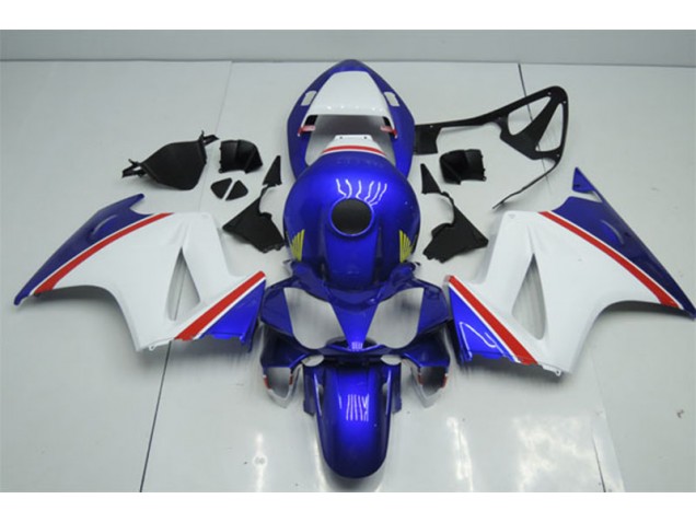 Affordable 2002-2013 Blue White Honda VFR800 Motorcycle Fairings Kit Canada