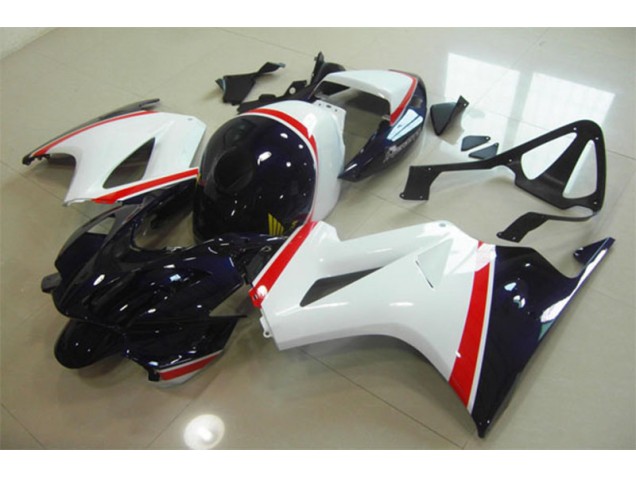 Affordable 2002-2013 White Blue Honda VFR800 Replacement Motorcycle Fairings Canada Affordable 2002-2013 White Blue Honda VFR800 Replacement Motorcycle Fairings Canada