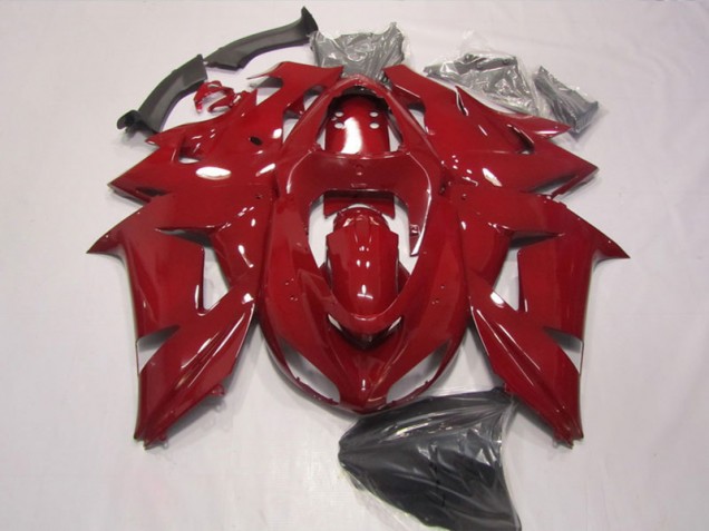 Affordable 2006-2007 Red Kawasaki ZX10R Replacement Fairings Canada Affordable 2006-2007 Red Kawasaki ZX10R Replacement Fairings Canada