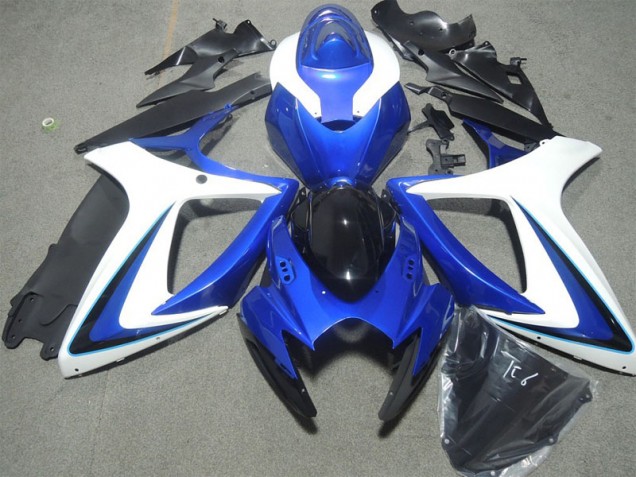 Affordable 2006-2007 Blue White Kawasaki ZX10R Bike Fairings Canada Affordable 2006-2007 Blue White Kawasaki ZX10R Bike Fairings Canada