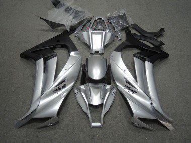Affordable 2011-2015 Silver Black Ninja Kawasaki ZX10R Motorcycle Replacement Fairings Canada