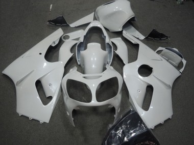 Affordable 2000-2001 White Kawasaki ZX12R Motorcycle Fairing Canada