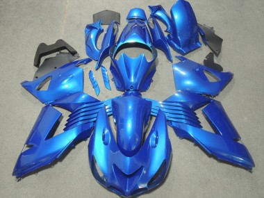 Affordable 2006-2011 Blue Kawasaki ZX14R ZZR1400 Motorcylce Fairings Canada