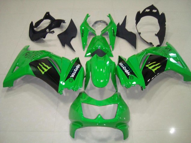 Affordable 2008-2012 Green Monster Kawasaki ZX250R Motorcycle Fairing Kit Canada Affordable 2008-2012 Green Monster Kawasaki ZX250R Motorcycle Fairing Kit Canada