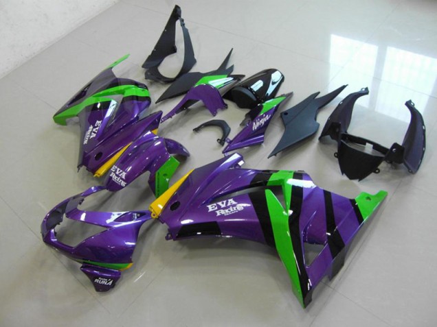 Affordable 2008-2012 Purple EVA Racing Kawasaki ZX250R Bike Fairing Canada Affordable 2008-2012 Purple EVA Racing Kawasaki ZX250R Bike Fairing Canada