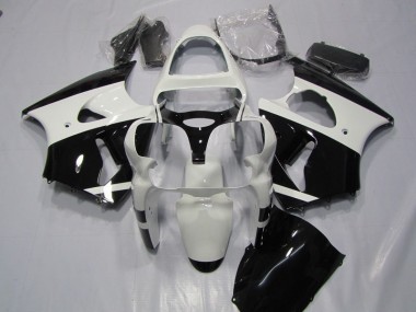 Affordable 2000-2002 White Black Kawasaki ZX6R Bike Fairings Canada