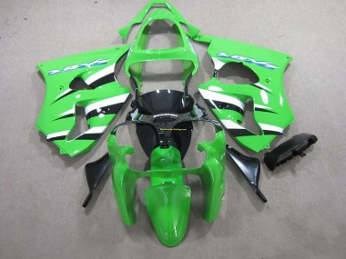 Affordable 2000-2002 Green Black White Kawasaki ZX6R Motorcycle Fairings & Bodywork Canada