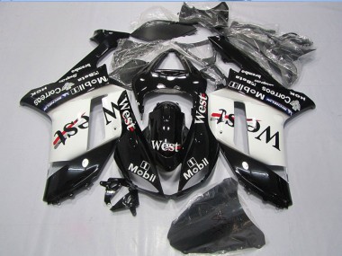 Affordable 2007-2008 Black West Mobil Kawasaki ZX6R Motorcycle Bodywork Canada