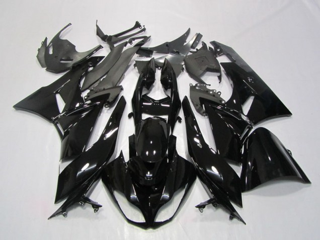 Affordable 2009-2012 Black Kawasaki ZX6R Motorcycle Fairings Canada Affordable 2009-2012 Black Kawasaki ZX6R Motorcycle Fairings Canada