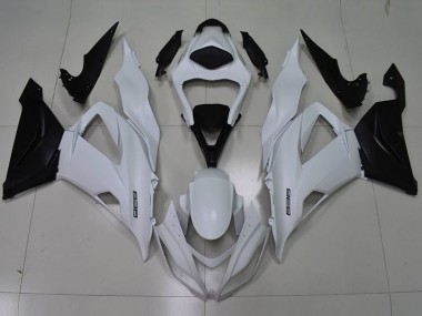 Affordable 2013-2018 White Black 636 Kawasaki ZX6R Motorbike Fairing Kits Canada