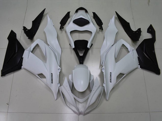 Affordable 2013-2018 White Black 636 Kawasaki ZX6R Motorbike Fairing Kits Canada