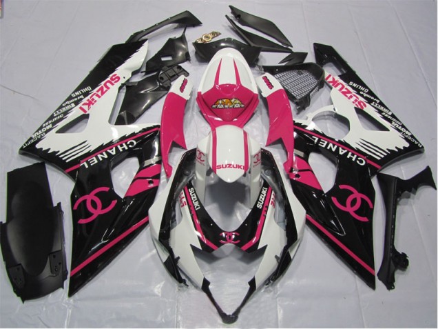 Affordable 2005-2006 Pink Chanel Suzuki GSXR1000 Motorbike Fairing Canada