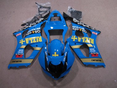 Affordable 2003-2004 Blue Rizla Q8 oils Suzuki GSXR1000 Motorcycle Fairing Canada