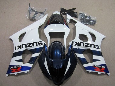Affordable 2003-2004 White Blue Black Decal Suzuki GSXR1000 Bike Fairings Canada