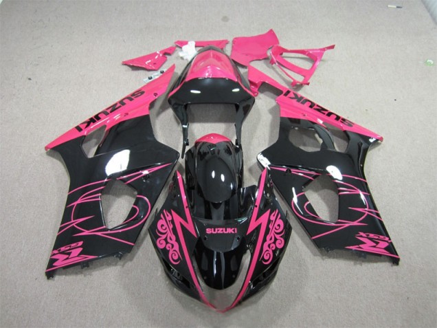Affordable 2003-2004 Pink Black Suzuki GSXR1000 Bike Fairing Kit Canada Affordable 2003-2004 Pink Black Suzuki GSXR1000 Bike Fairing Kit Canada