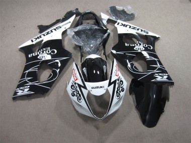 Affordable 2003-2004 Black White Corona Extra Motul Suzuki GSXR1000 Motorcycle Fairings Kits Canada