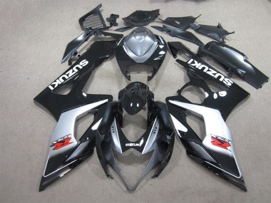Affordable 2005-2006 Black White Decal Suzuki GSXR1000 Motorbike Fairings Canada
