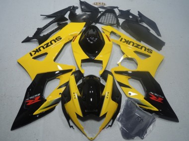 Affordable 2005-2006 Yellow Black Suzuki GSXR1000 Motorcycle Fairings Kits Canada